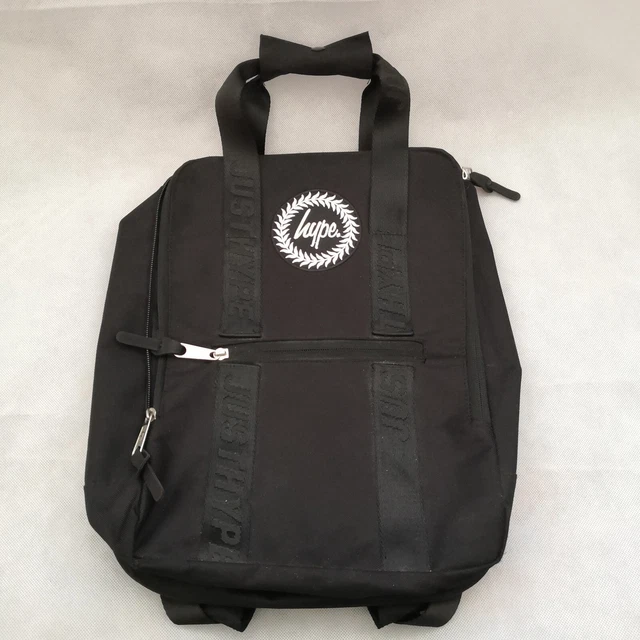Hype black backpack on sale